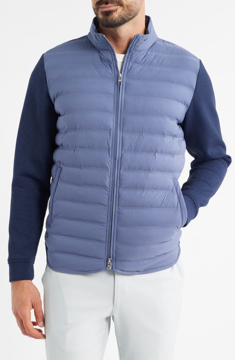 Peter Millar Crown Crafted Winsome Hybrid Jacket, Alternate, color, Nebula Blue