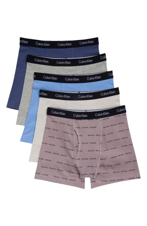 Kids' 5-Pack Boxer Briefs