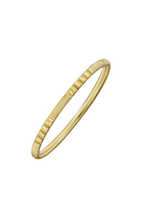 14K Gold Textured Stackable Ring (Nordstrom Exclusive)