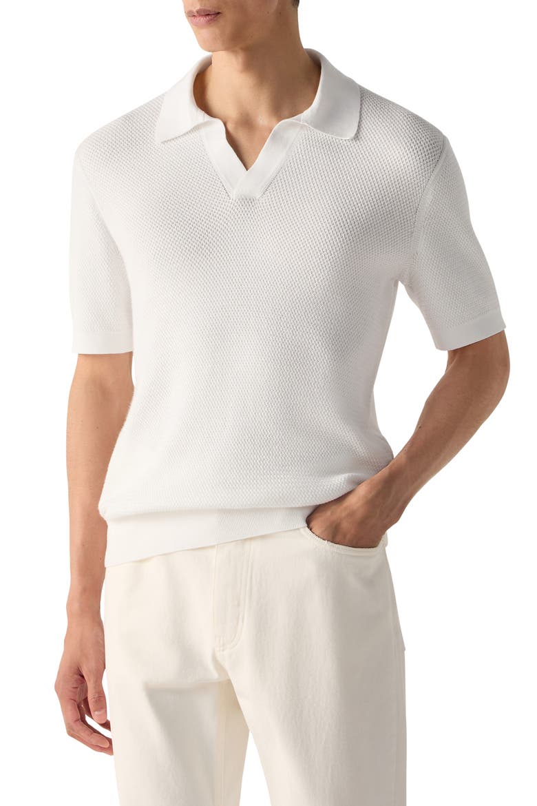 Premium Cotton Polo Shirt, Main, color, WHITE