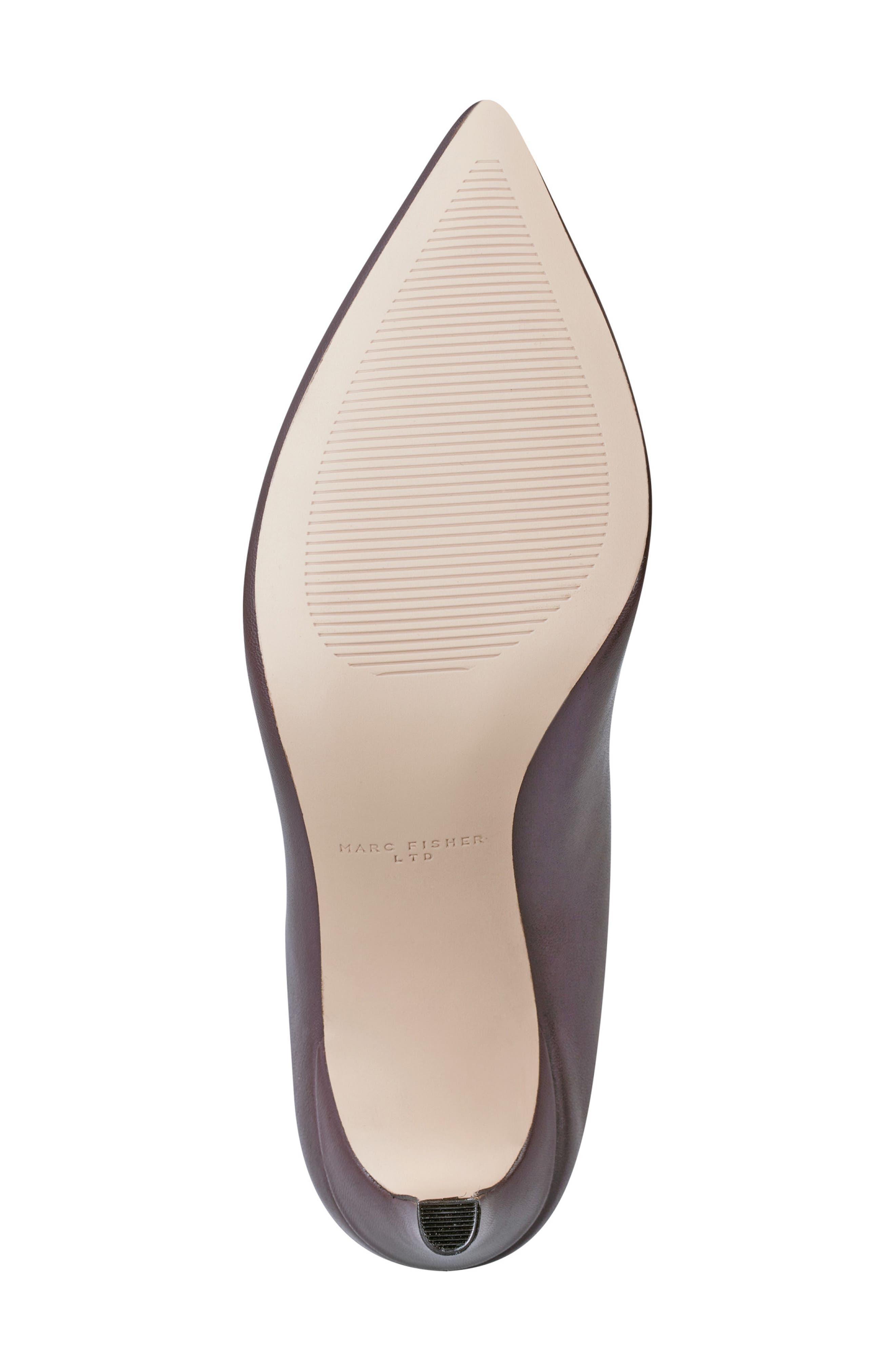 Marc Fisher LTD Gentle Pointed Toe Knee High Boot, Alternate, color, Dark Burgundy