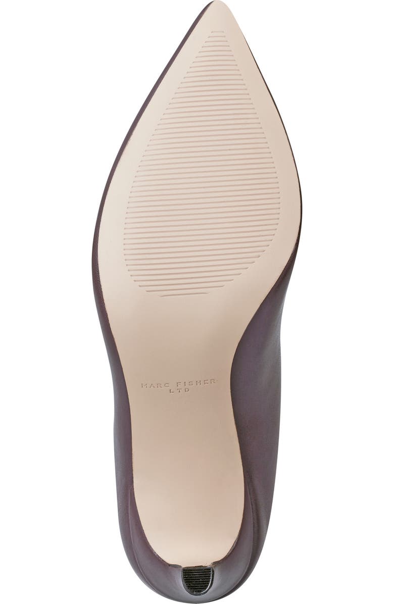 Marc Fisher LTD Gentle Pointed Toe Knee High Boot, Alternate, color, Dark Burgundy