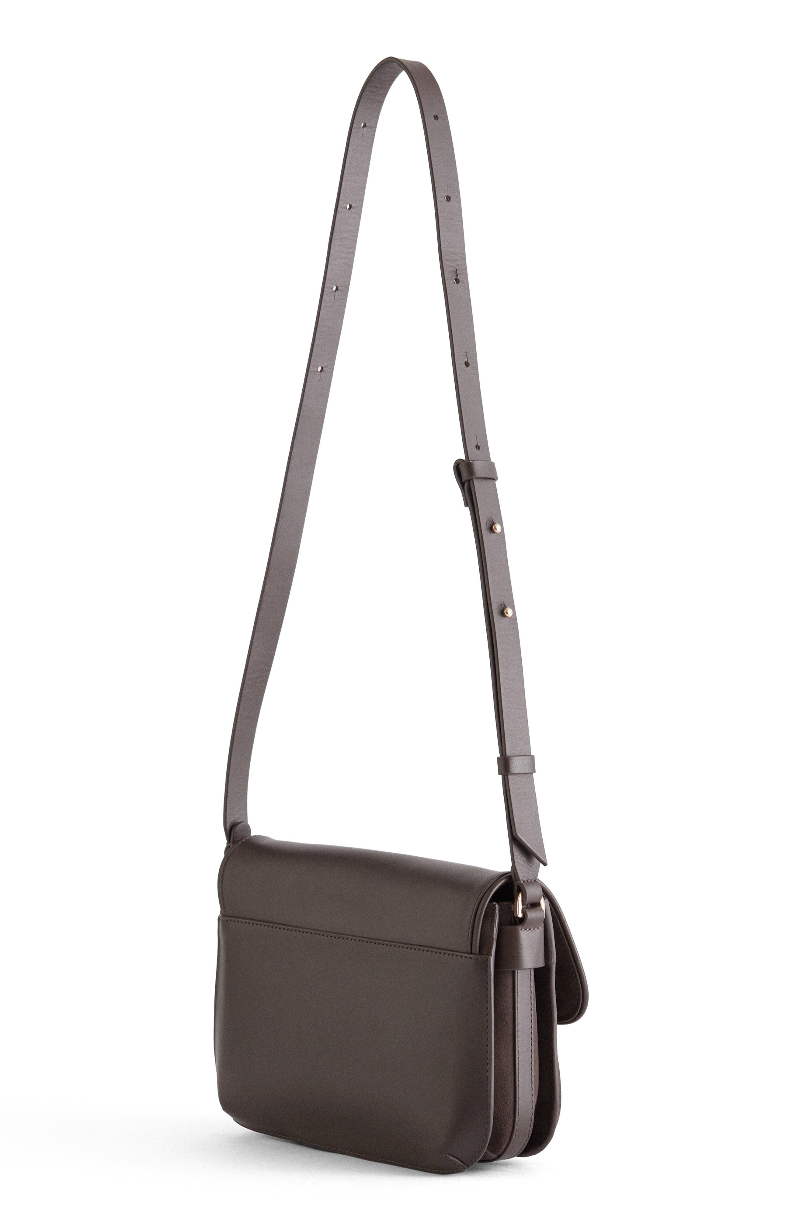 & Other Stories Leather Crossbody Bag, Alternate, color, 