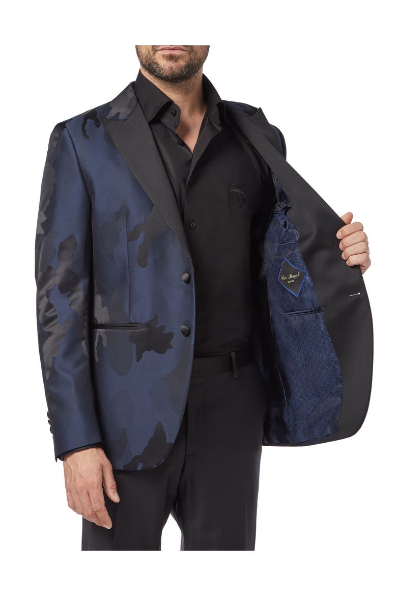 Blazer Camouflage Men, Alternate, color, middleblue