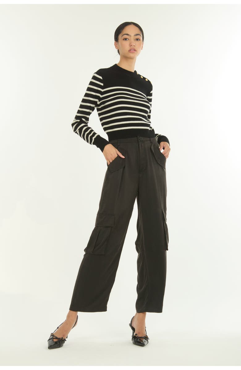 SECRET MISSION Lyla Pants, Main, color, Black