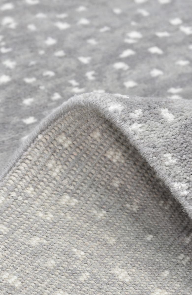 Solo Rugs Arash Handmade Wool Blend Area Rug, Alternate, color, Gray