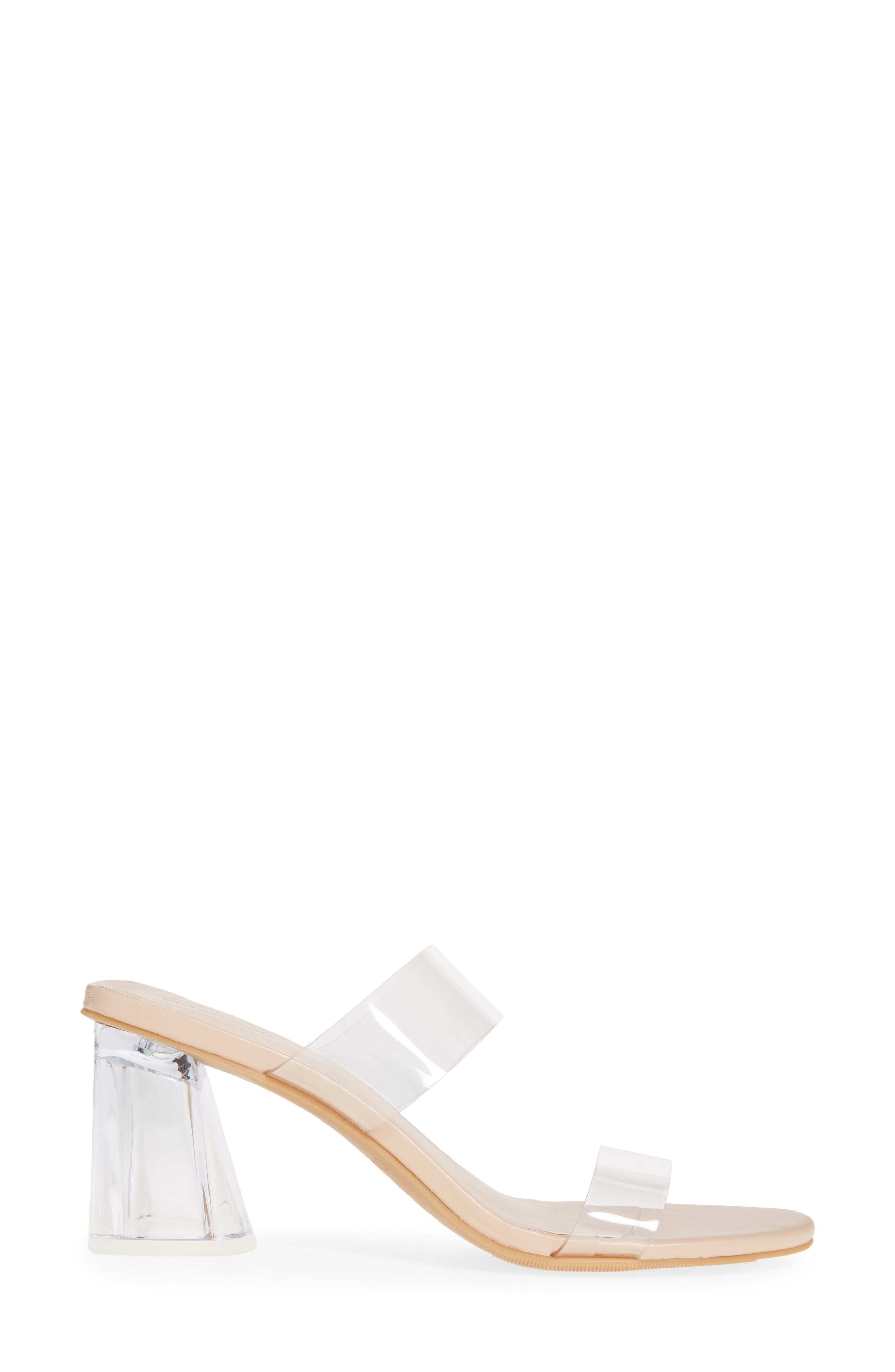 Corinne Slide Sandal, Alternate, color, CLEAR
