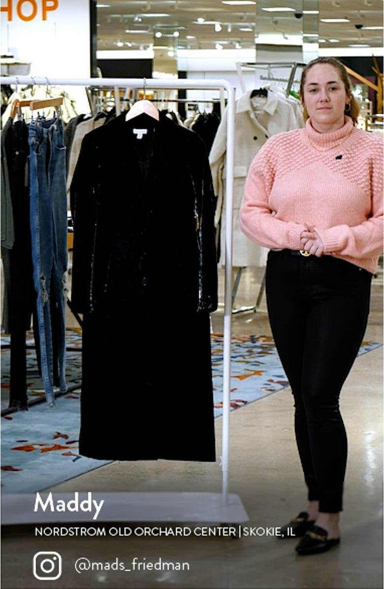 Liquid Vinyl Trench Coat, sales video thumbnail