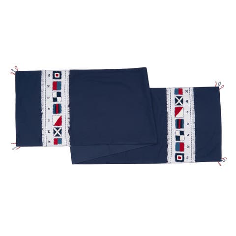 Nautical Flag Table Runner 14" x 72"