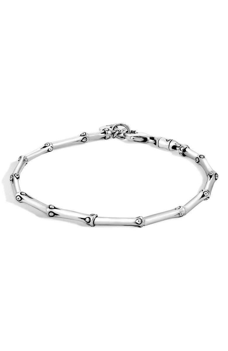 John Hardy Bamboo Link Bracelet, Main, color, 