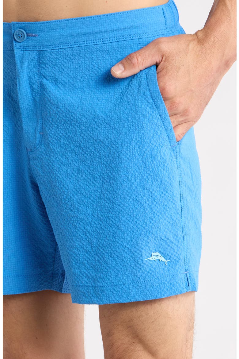 Amalfi Shores Swim Trunks, Alternate, color, CAMPANULA