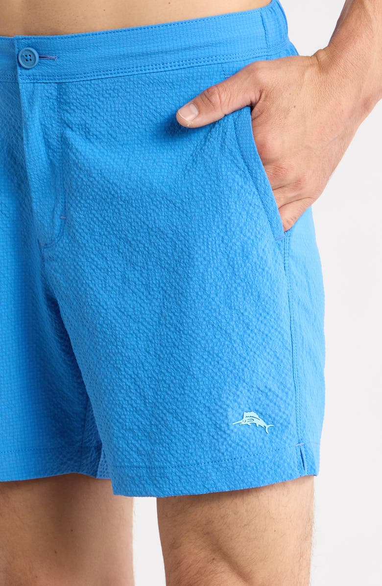 Tommy Bahama Amalfi Shores Swim Trunks, Alternate, color, Campanula