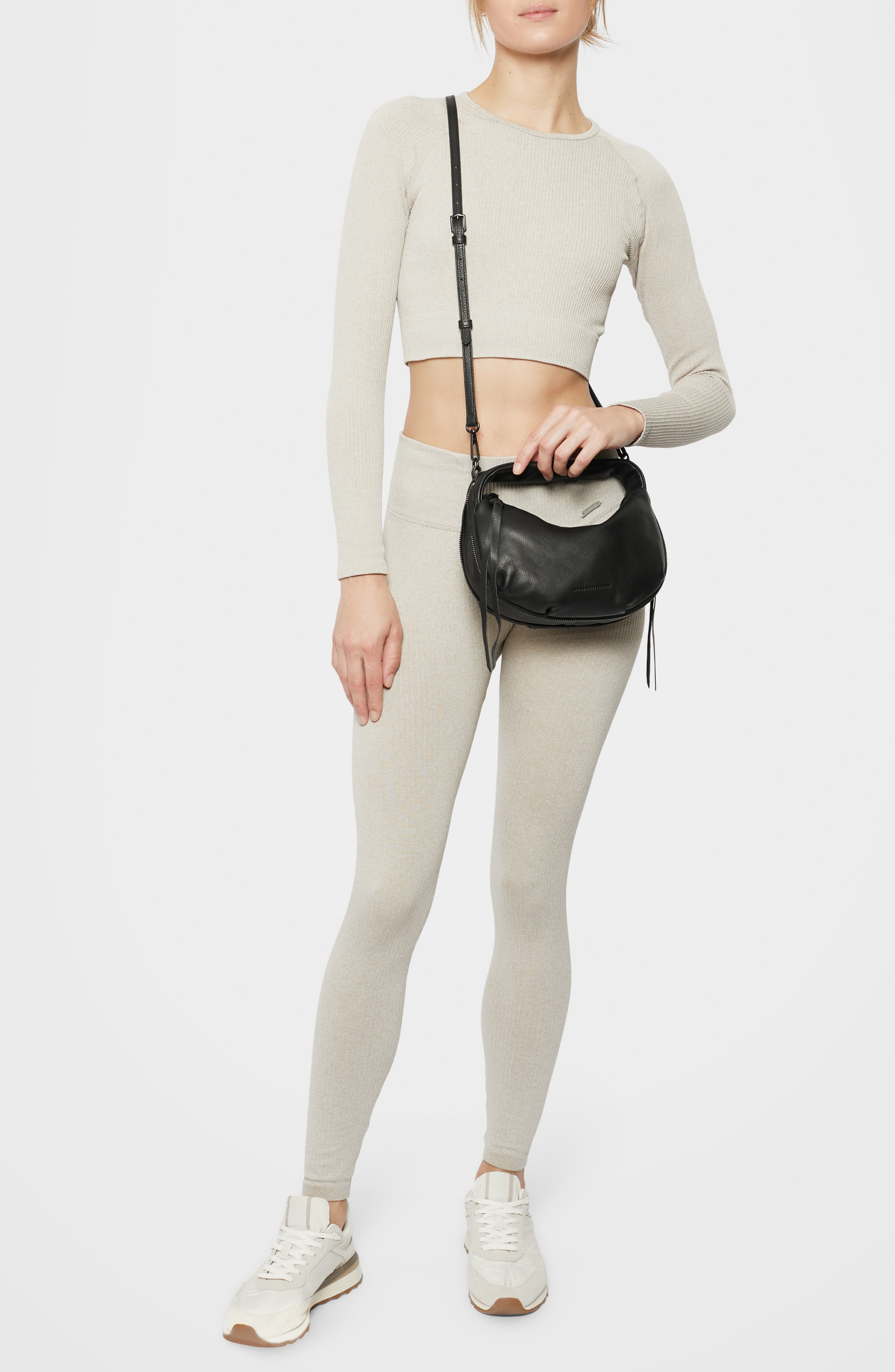 Aimee Kestenberg Mini Roxbury Leather Top Handle Bag, Alternate, color, 