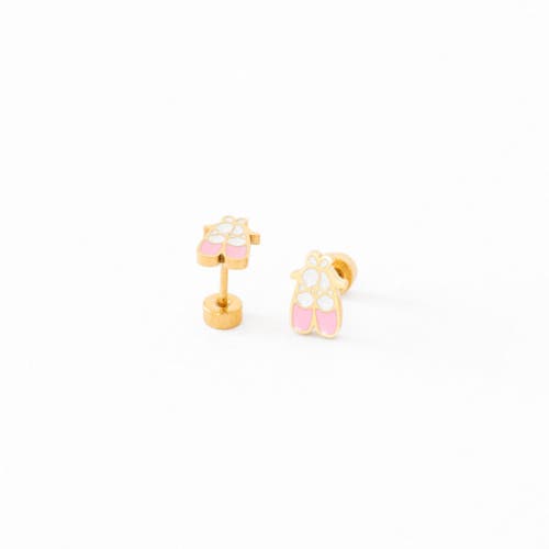 Pip Pop Ballet Slipper Stud Earrings