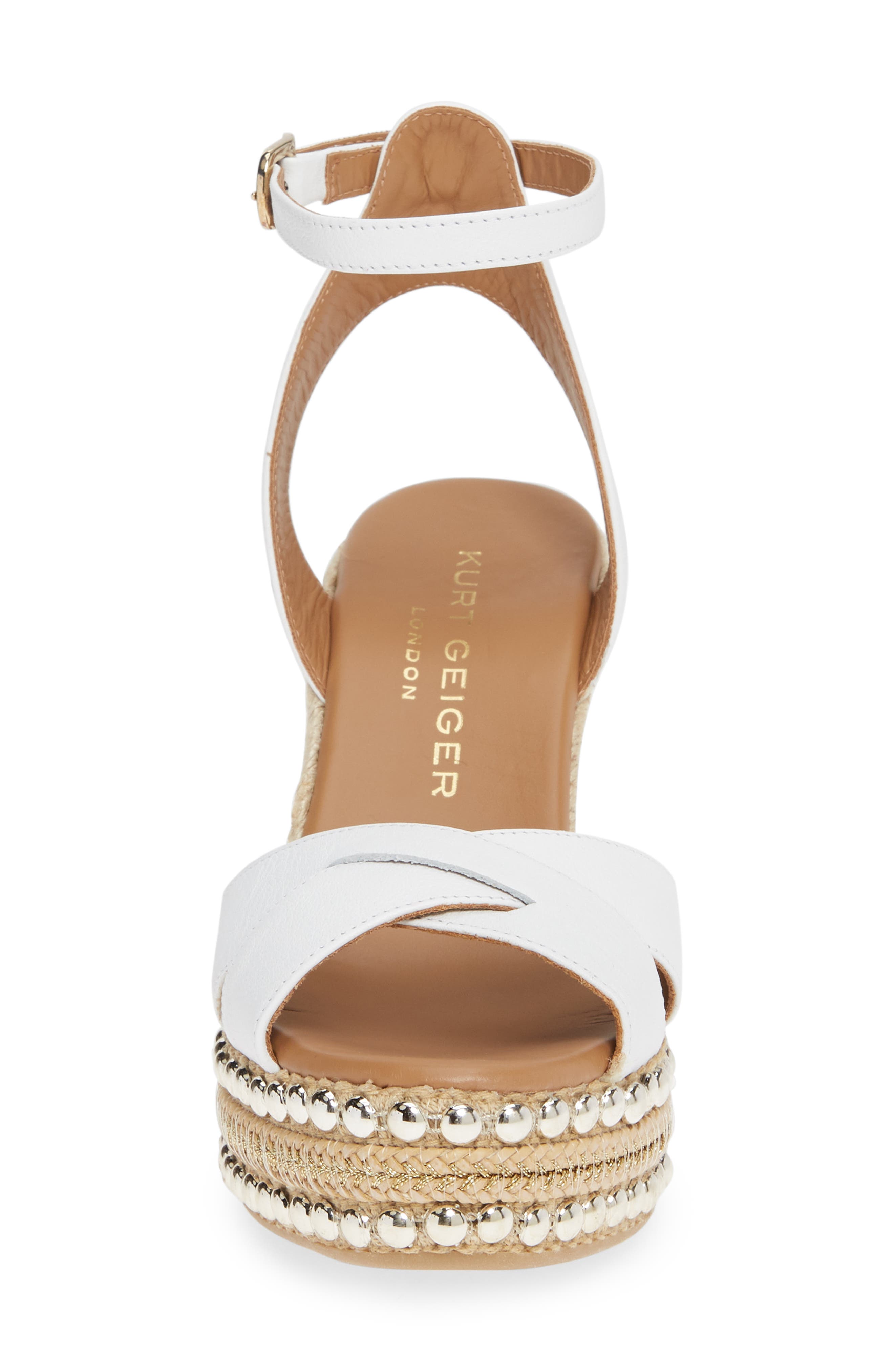 Kurt Geiger London Amelia Ankle Strap Wedge, Alternate, color, 
