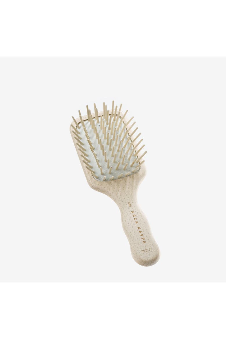 Natura Paddle Brush - Wooden Pins, Alternate, color, Wood