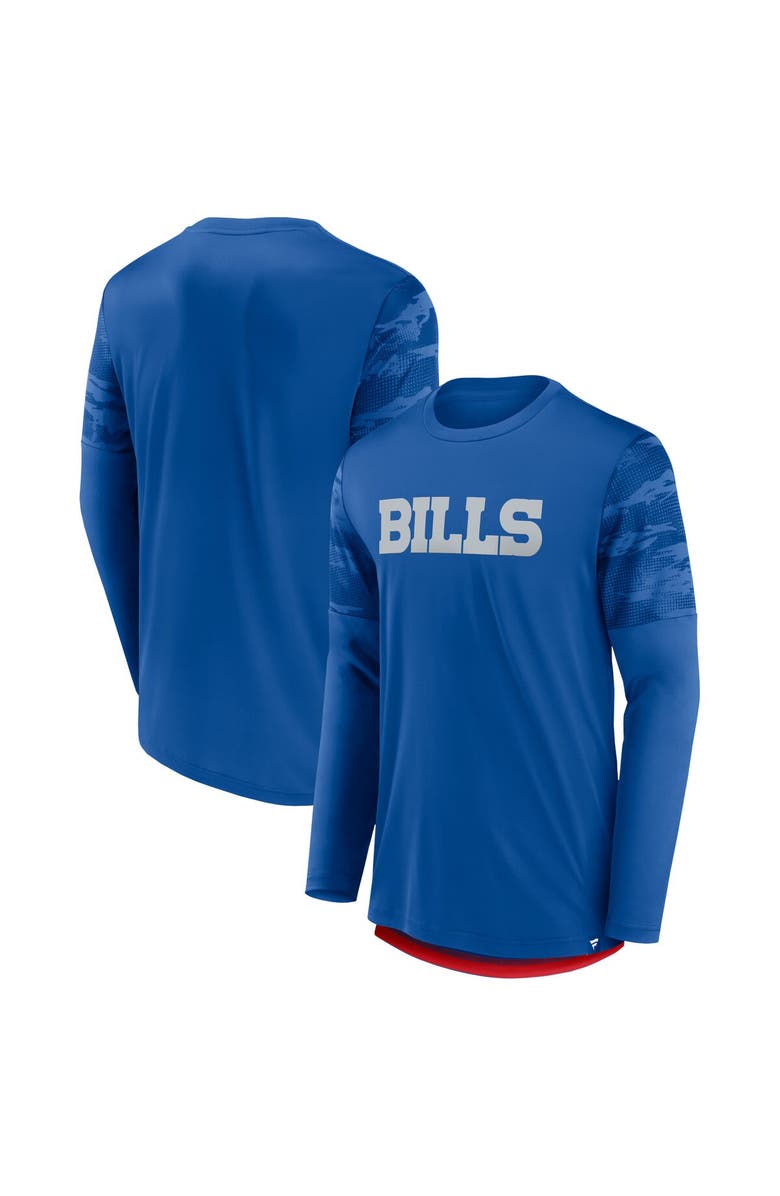 FANATICS Men's Fanatics Branded Royal/Red Buffalo Bills Square Off Long Sleeve T-Shirt, Main, color, 