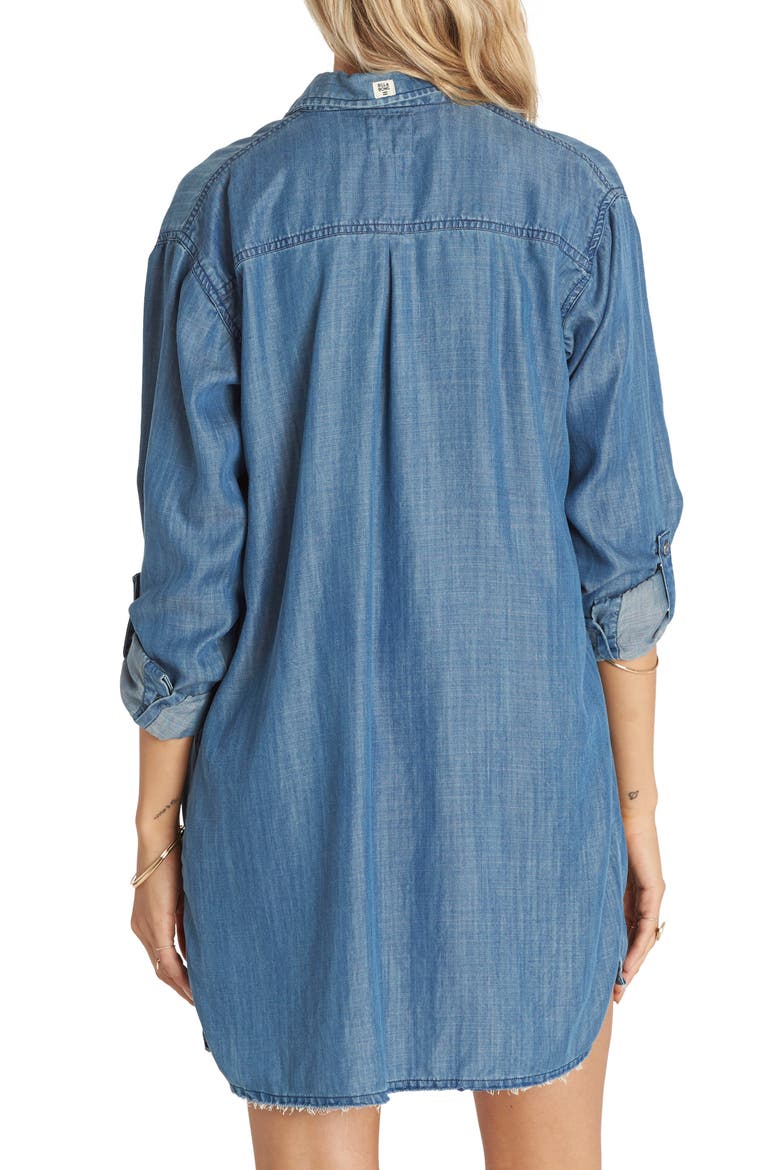 Wandering Blues Chambray Shirtdress, Alternate, color, CHAMBRAY