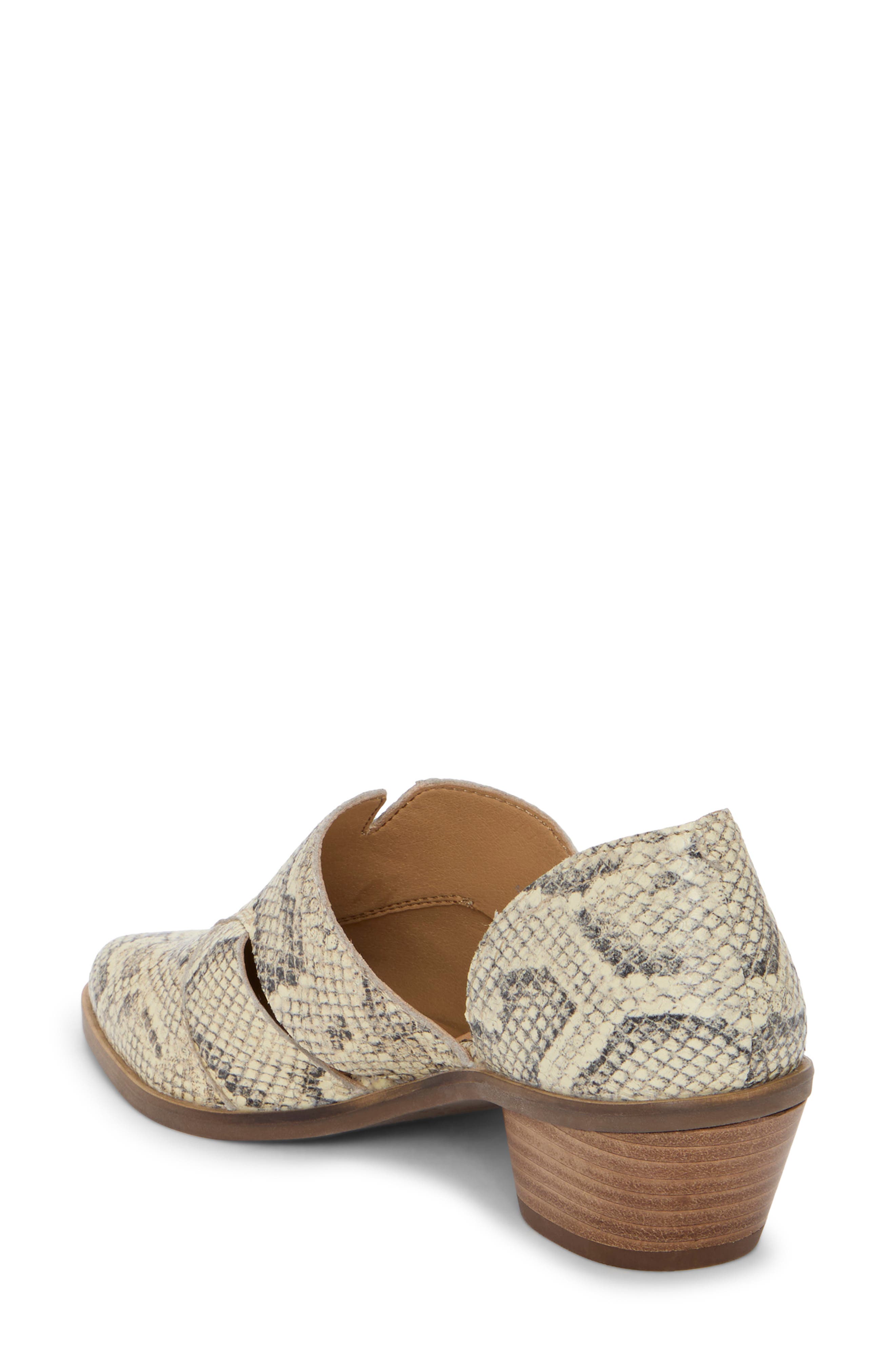 Lucky Brand Minnsy d'Orsay Pump, Alternate, color, Natural Embossed