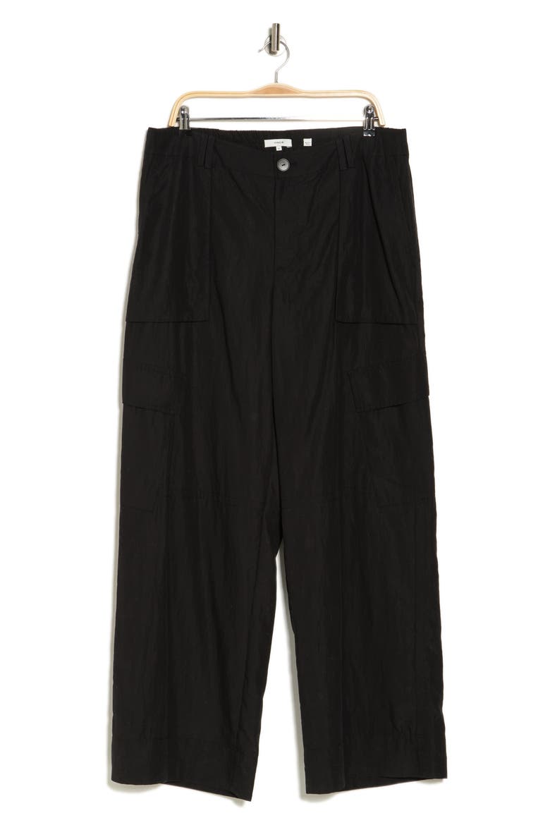 Fluid Cargo Pants, Main, color, BLACK