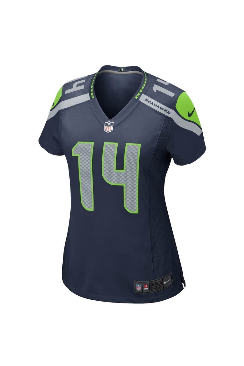 Women's Nike DK Metcalf College Navy Seattle Seahawks Game Player Jersey, Alternate, color, NAVY