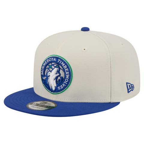 Men's New Era White/Blue Minnesota Timberwolves 9FIFTY Snapback Hat