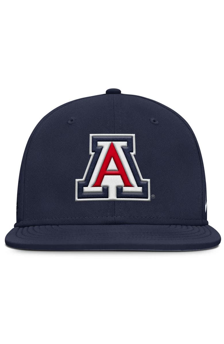 Nike Men's Nike Navy Arizona Wildcats On-Field Dugout True Performance Fitted Hat, Alternate, color, 