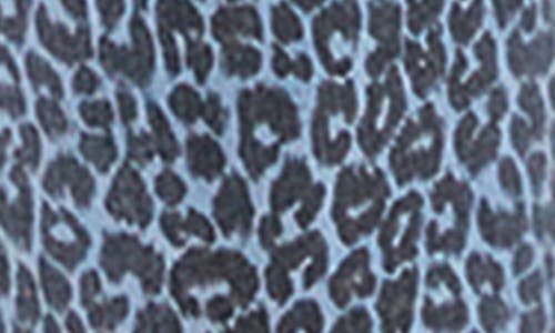 Wash Lab Denim High Waist Animal Print Barrel Leg Jeans In Denim Leopard