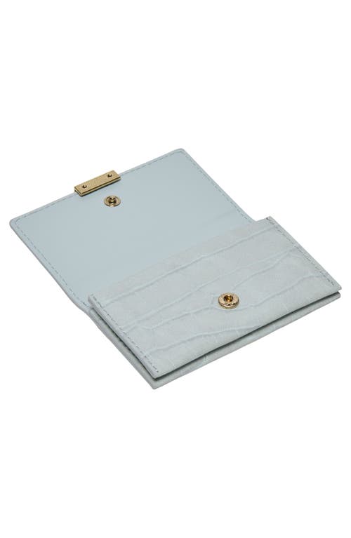 Dolce Vita Mini Me Faux Leather Wallet In Gray