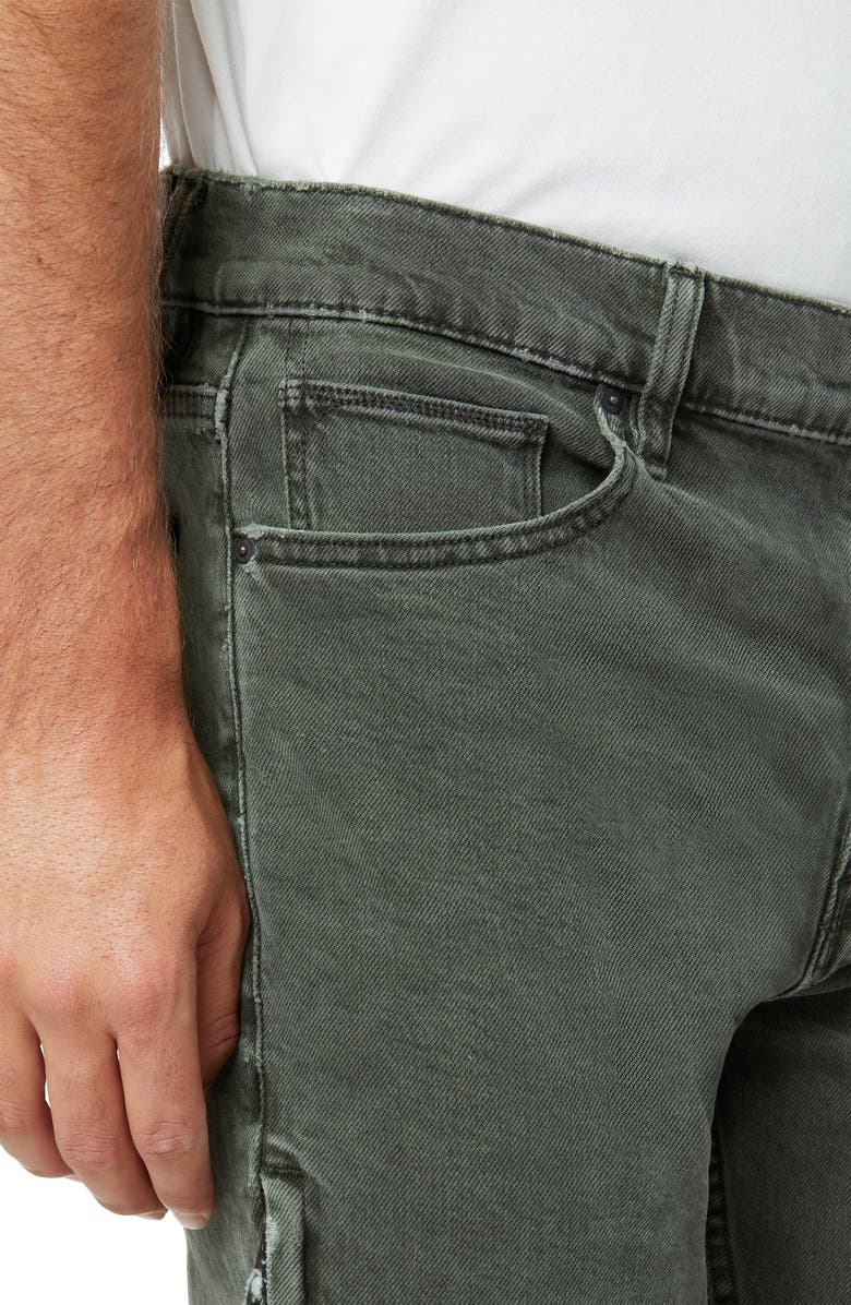 Hudson Jeans Hudson Zack Side Zip Skinny Jeans, Alternate, color,