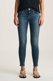 Mavi Jeans Adriana Mid Rise Skinny Jeans