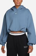 Nike Sportswear Oversized Cropped Fleece Hoodie