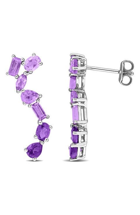 Amethyst Drop Earrings