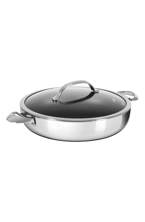 HaptIQ 12.5-Inch Stainless Steel Chef's Pan