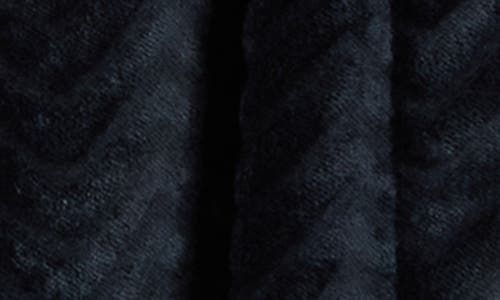 Daniel Buchler Herringbone Robe In Black