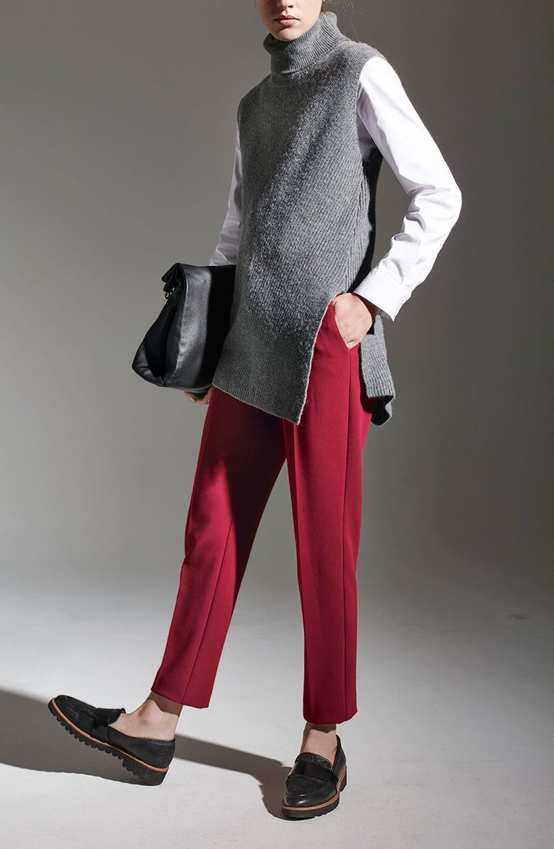 Halogen<sup>®</sup> ASYMMETRIC SWEATER TUNIC, Alternate, color,