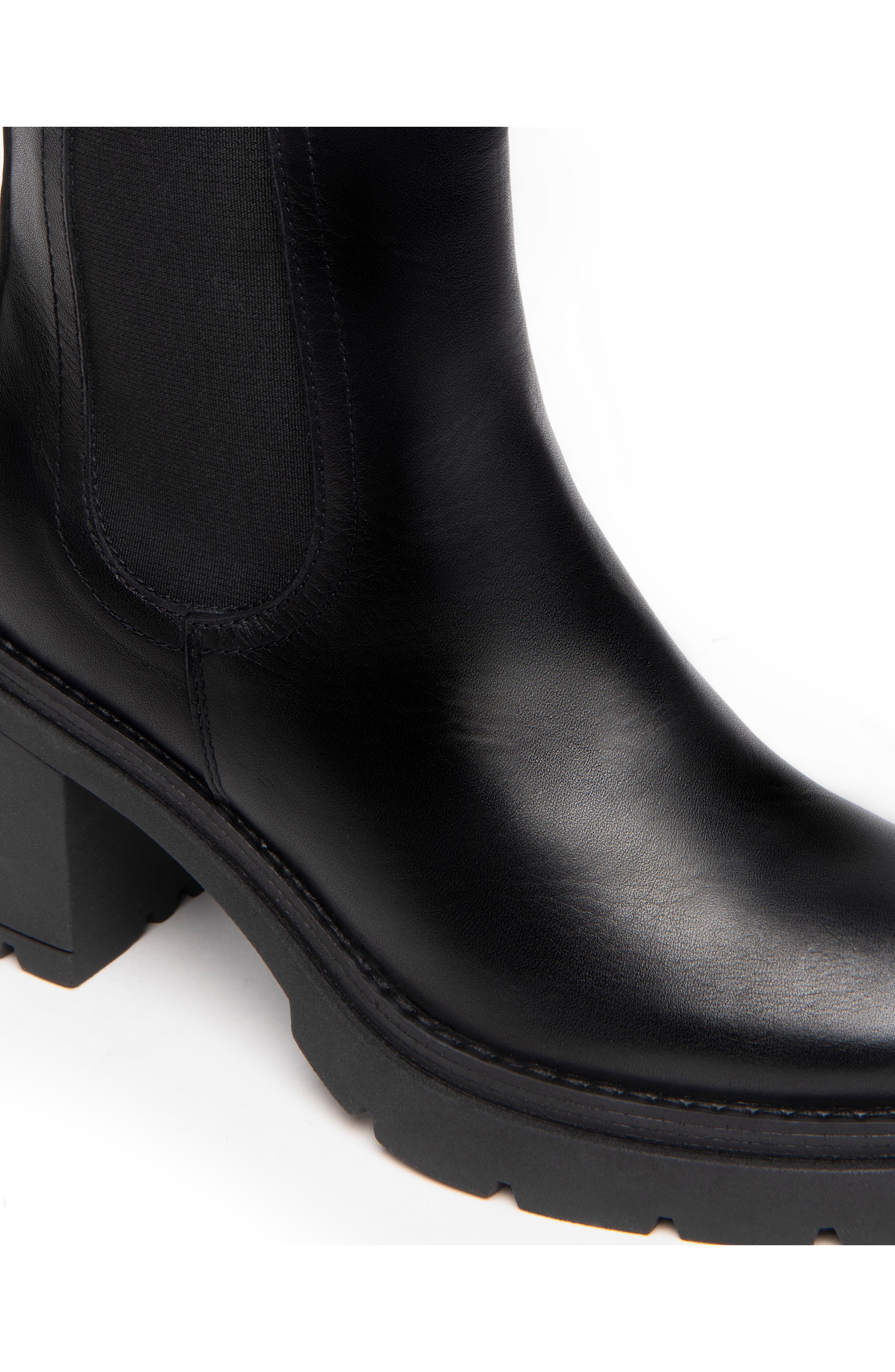 NeroGiardini Block Heel Chelsea Boot, Alternate, color, 