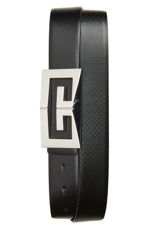 2G Small Buckle Leather Belt
