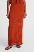 Madewell Pointelle Stitch Maxi Skirt