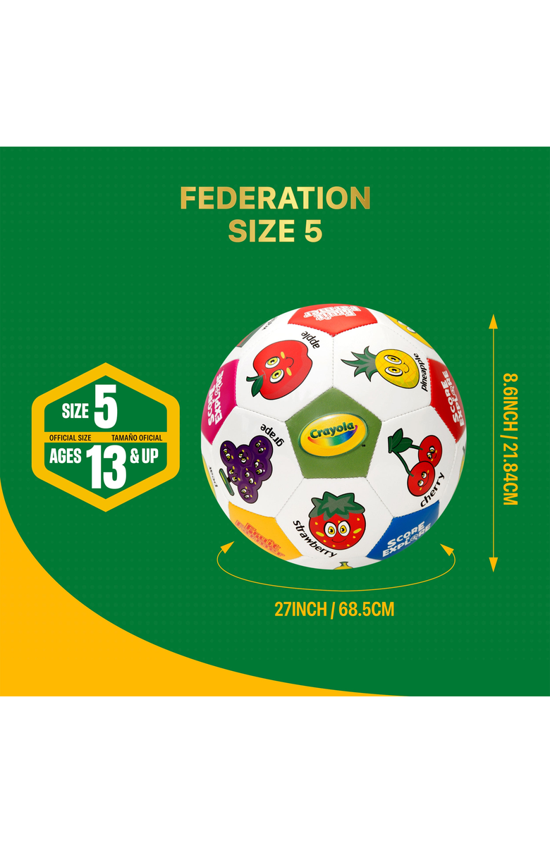 iconsportgroup Fruit Farmer Explorer Soccer Ball, Alternate, color, Farmer Explorer