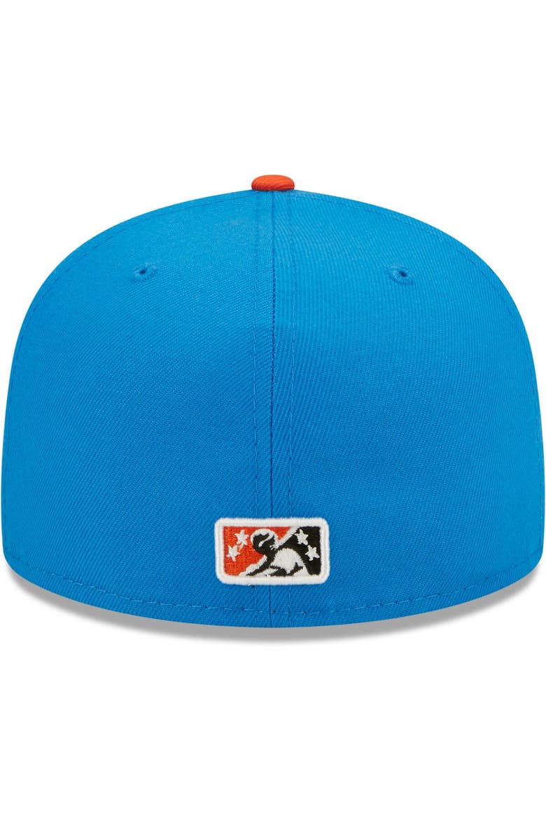 Men's New Era Royal/Yellow Santos de San Pablo Copa De La Diversion 59FIFTY Fitted Hat, Alternate, color, Royal