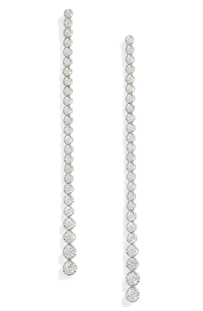 Bony Levy Graduated Diamond Linear Earrings, Main, color, 
