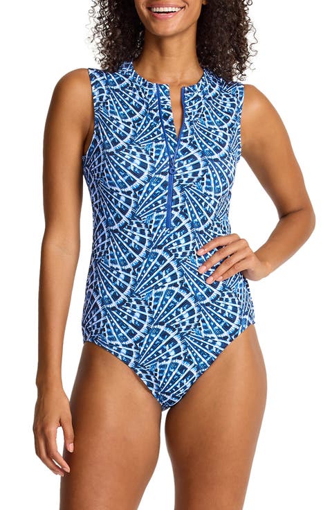 Island Cays Shell Cover One-Piece Swimsuit