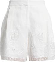 KOBI HALPERIN Embroidered Shorts