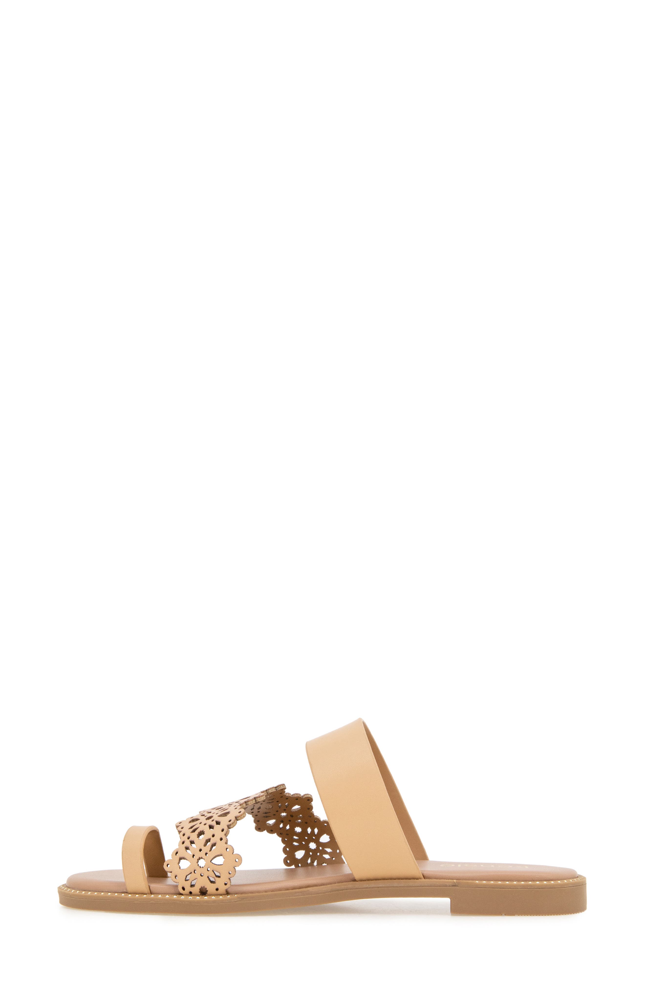 Kensie Marianna Toe Loop Sandal, Alternate, color, Tan