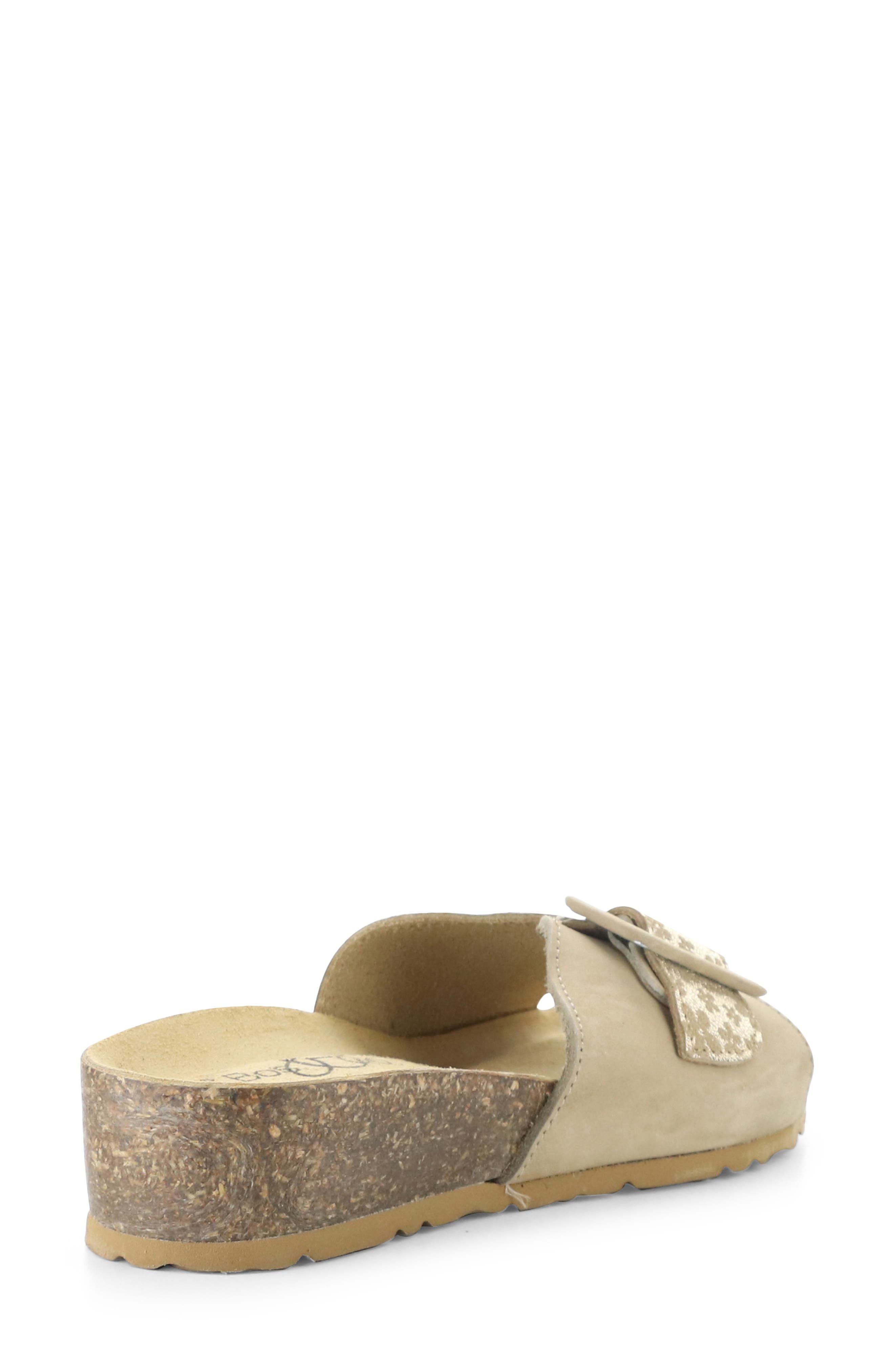 Lyra Wedge Slide Sandal, Alternate, color, SABBIA