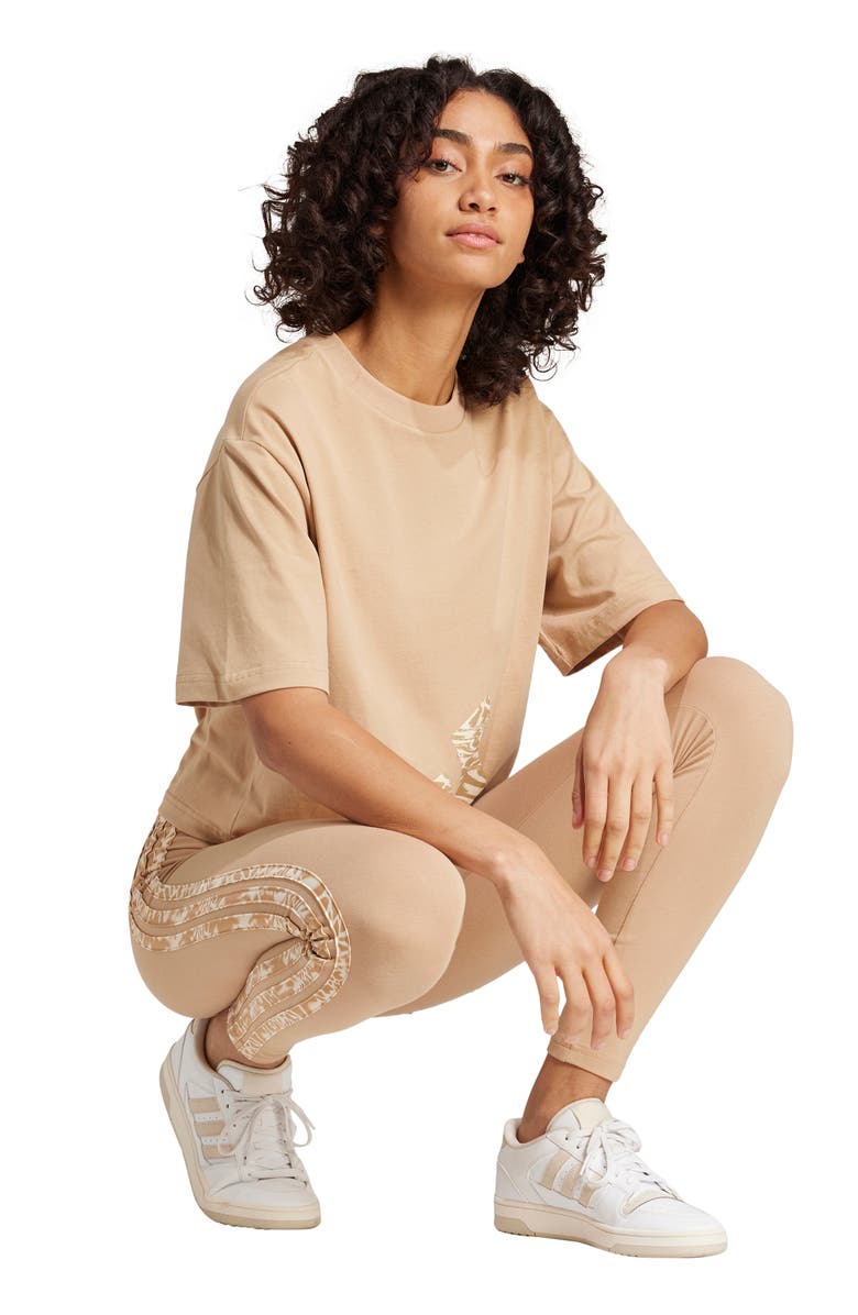 adidas 3-Bar Cotton Logo T-Shirt, Alternate, color,