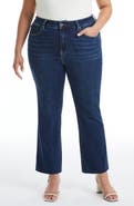 Bayeas Raw Hem Straight Leg Jeans