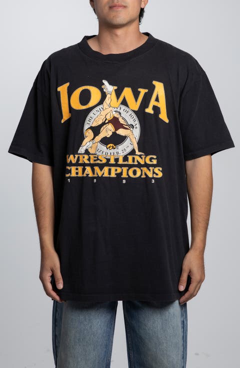 Vintage '93 Iowa Wrestling Champions Tee
