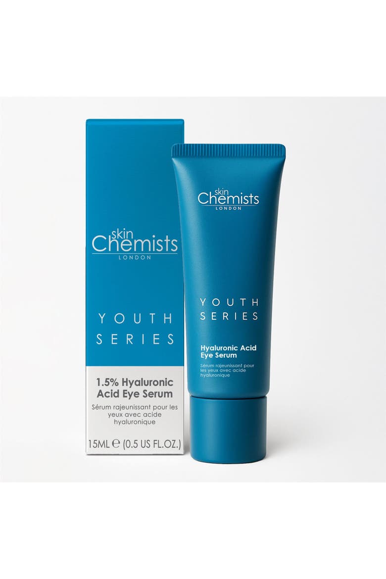 Youth Series 1.5% Hyaluronic Acid Eye Serum 15ml for Dryness, Fine Lines & Wrinkles, Alternate, color, White